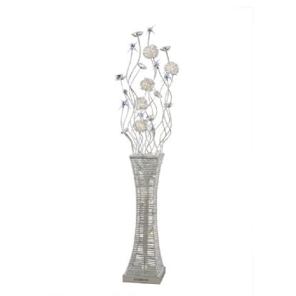 Majella Aluminium Crystal Floor Lamps Diyas Home Modern Crystal Floor Lamps Majella Aluminium Crystal Floor Lamps Diyas Home Modern Crystal Floor Lamps